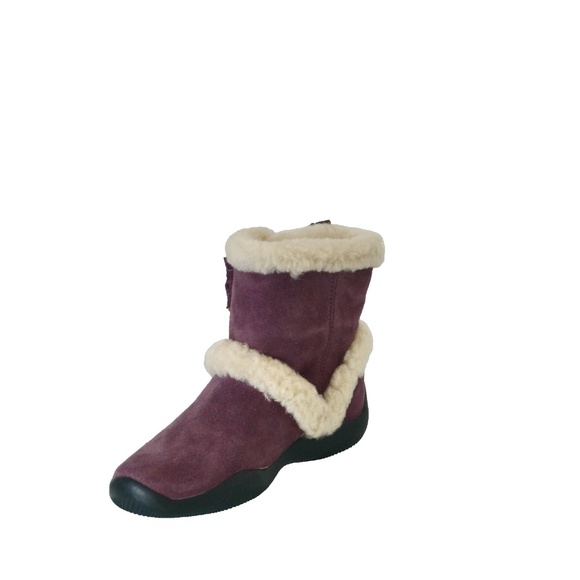 NIB AUTHENTIC PRADA SHEARLING GIRLS BOOTS - Picture 5 of 7
